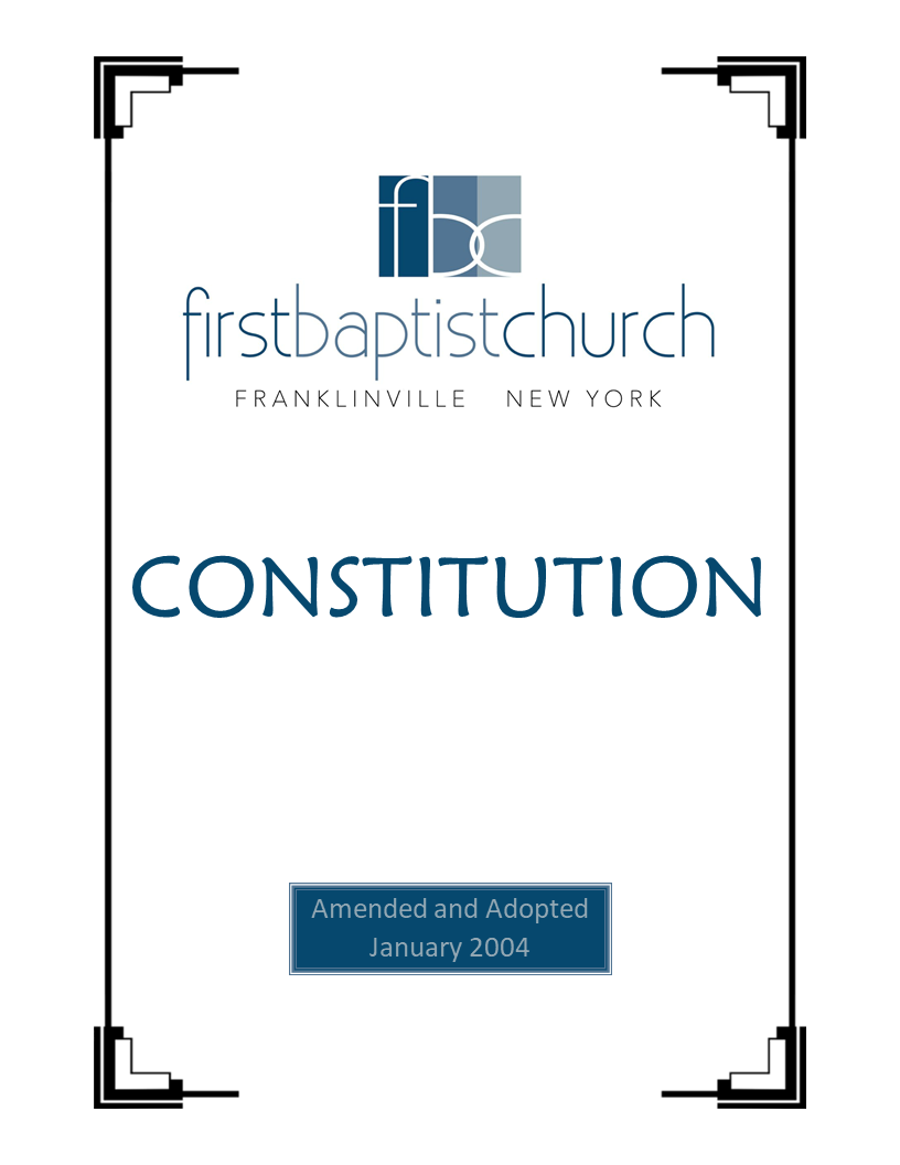 FBC Constitution